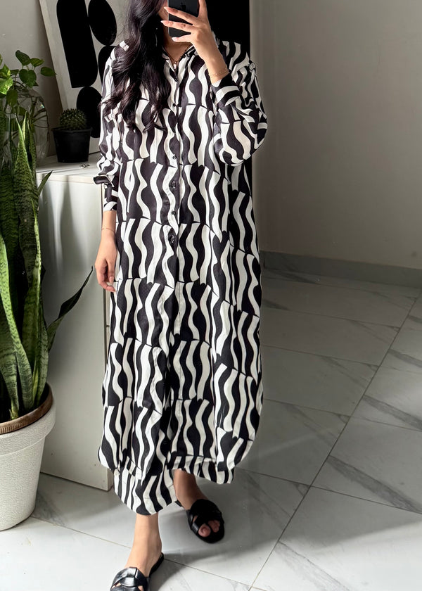 B&W Drift Set - Loose Fit