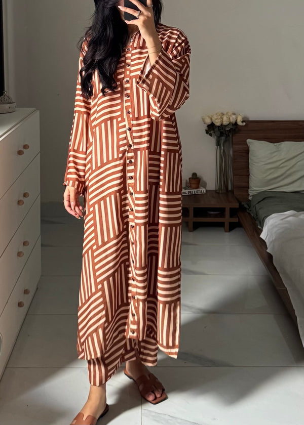 Brown Aura Set - Loose Fit