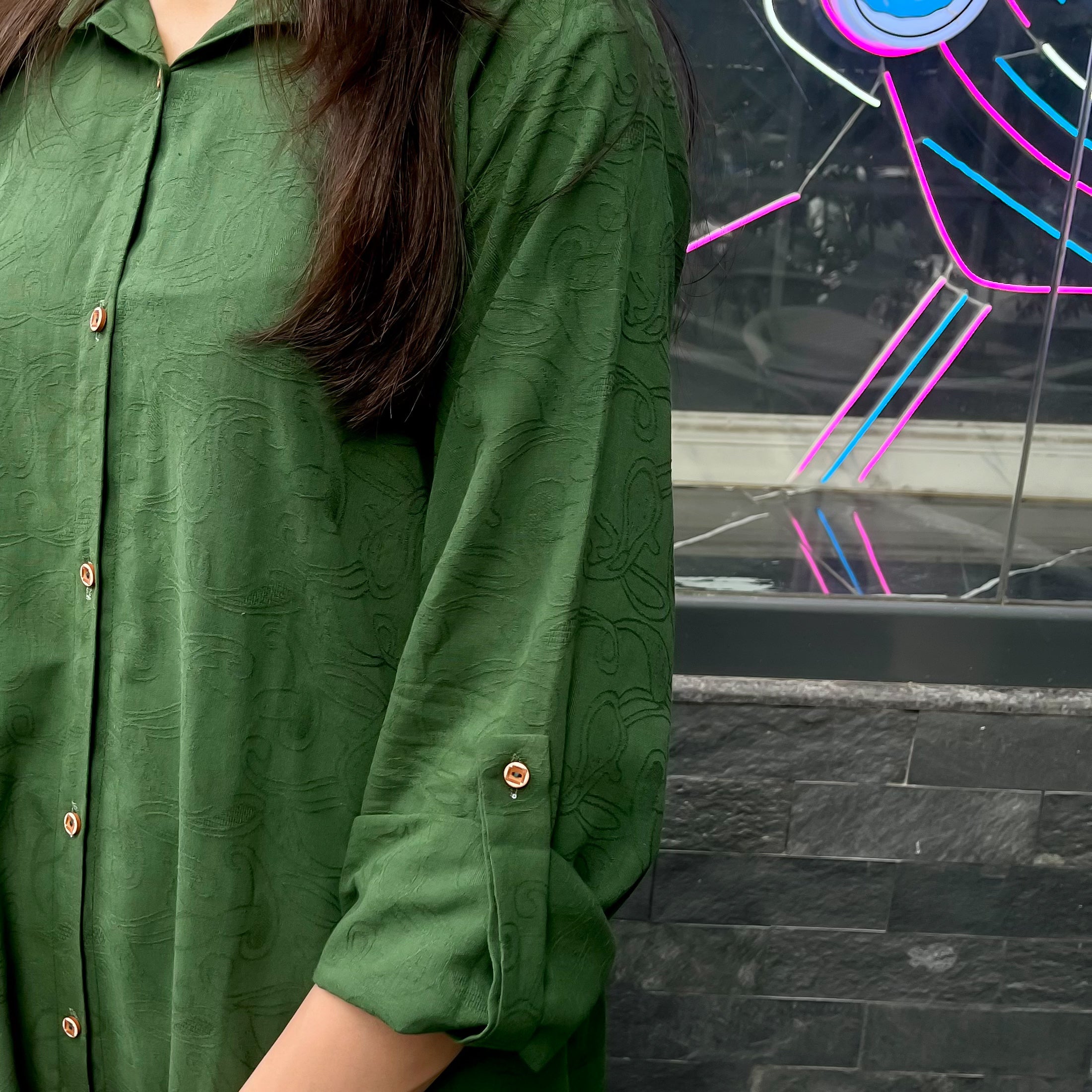 Summer Green Shirt