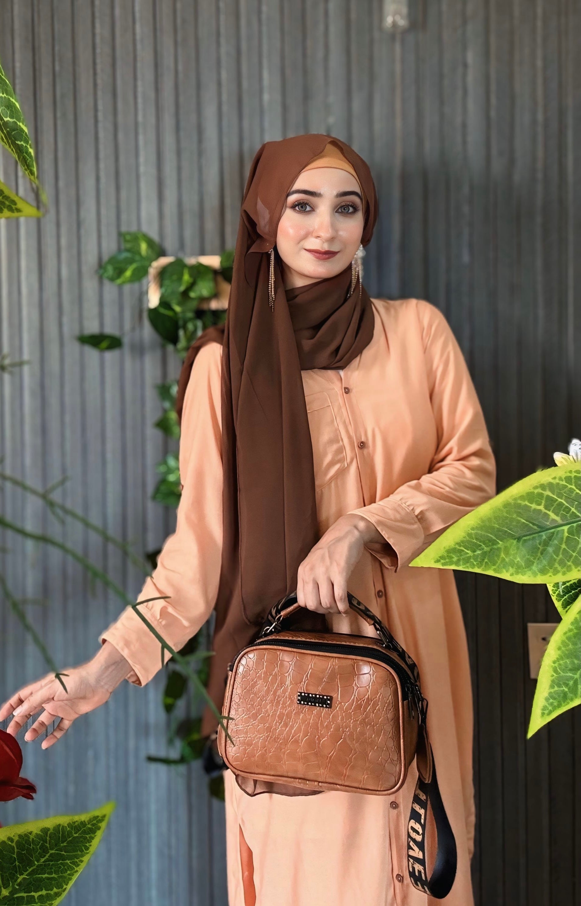 Peach Co-ords Set -Long