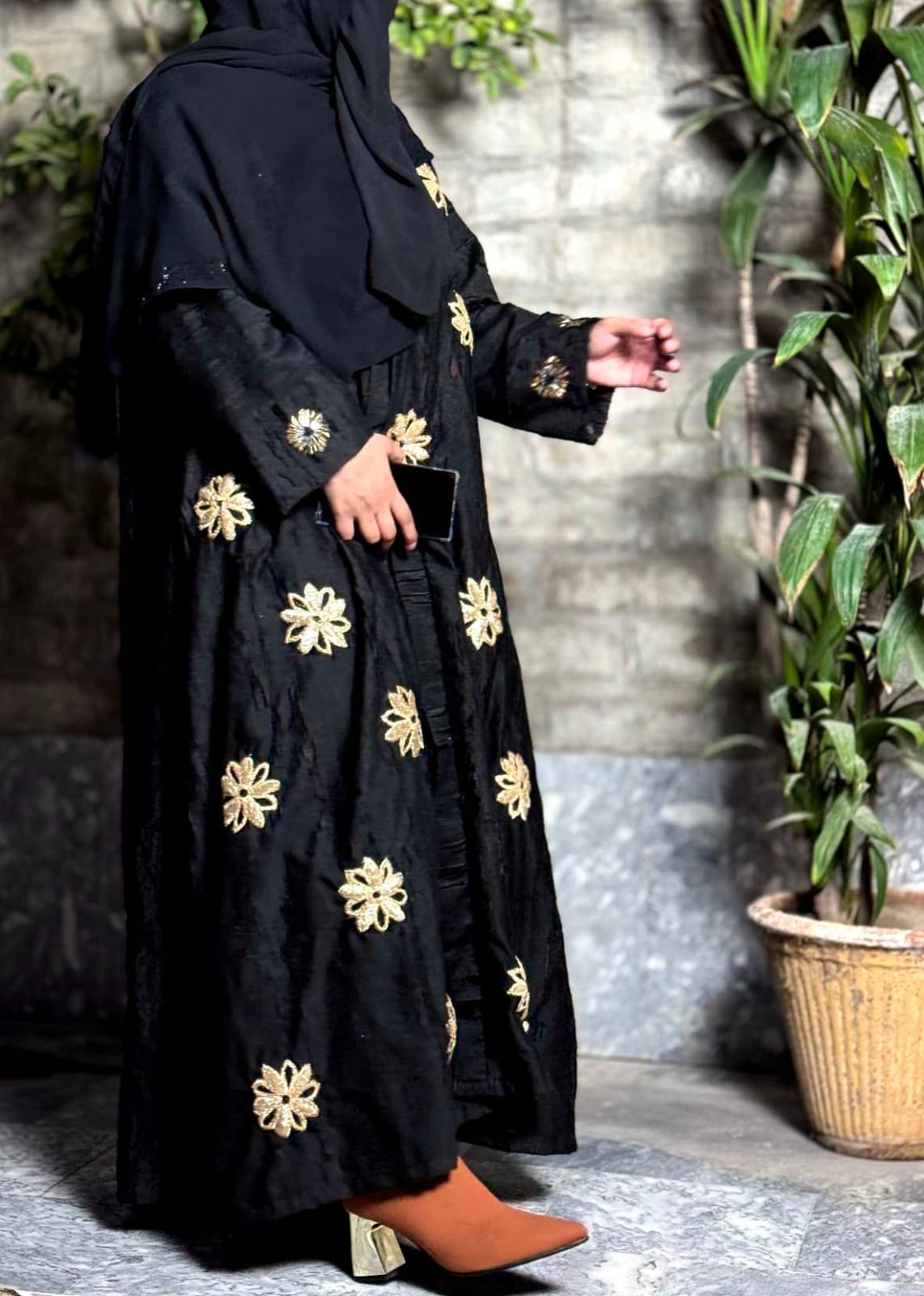 Layla Customized Abaya With Niqab Set