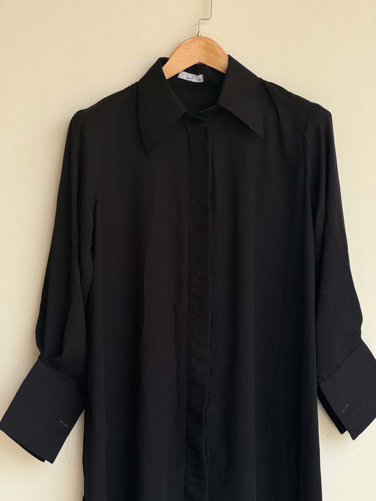 Striped Black Co-ords Set -Long